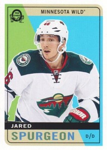 2017-18 O-Pee-Chee Hockey Retro #408 Jared Spurgeon