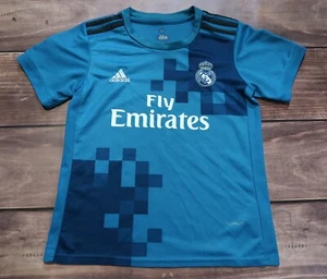 ⚽Adidas Football Shirt Real Madrid Ronaldo #7 Third Soccer Jersey, Boy`s Size - Picture 1 of 18