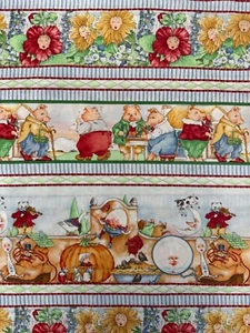 Nursery Rhymes J Wecker Frisch Patches & Rhymes Fabric by the yard - Picture 1 of 14