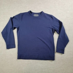 Jachs Sweater Mens M Blue Crew Neck Knit Pullover Long Sleeve Classic Casual - Picture 1 of 8