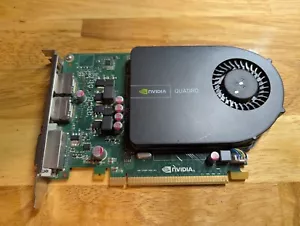 HP 612952-003 671136-001 Nvidia Quadro 2000 1GB Video Card TESTED and Working - Picture 1 of 6
