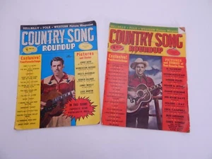 Vintage Country Song Roundup 2 Magazines 51' 53' - Picture 1 of 3