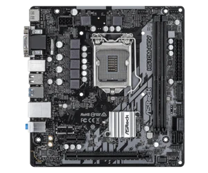 ASRock H510M-HDV LGA1200 DDR4 H510 mATX Motherboard 10th 11th Gen Intel HDMI - Afbeelding 1 van 4