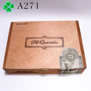 Mi Querida Muy Gordo Grande Empty Wood Cigar Box 9.25" x 6.75" x 2" A271 - Picture 1 of 6