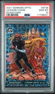 1 Jamarr Chase Card +8 Modern Cards NFL HOT Pack Repack Rookies! Mystery Pack - Picture 1 of 9