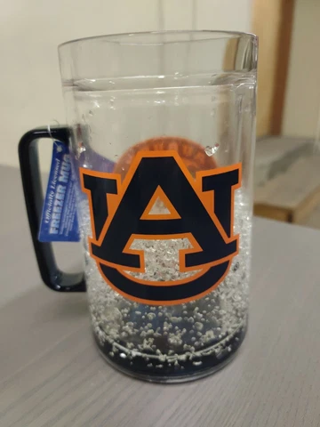Officially Licensed NCAA Auburn Tigers Team Logo Freezer Mug 32oz Cover