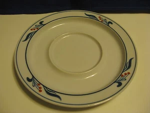 BISTRO MARIBO BERRIES~ SAUCER ONLY~WHITE STONEWARE DANSK INTERNATIONAL,JAPAN EUC - Picture 1 of 4