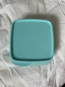 Tupperware Lunch-It Divided Container Turquoise with Lid 550 ml - Picture 1 of 2