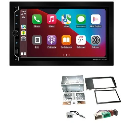 ESX Autoradio Apple CarPlay Android Auto für Volvo V70 II 2004-2007 schwarz - Bild 1 von 4