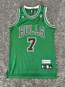 NBA Adidas 07 St Patricks Day Chicago Bulls Ben Gordon Jersey 7 Green SEWN Men S - Picture 1 of 7