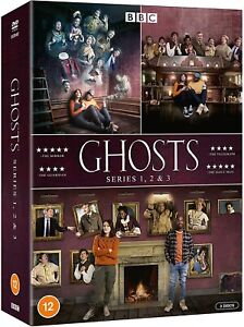 GHOSTS Complete Series 1 2 & 3 + Christmas Special Region 4 BBC New & Sealed 1-3