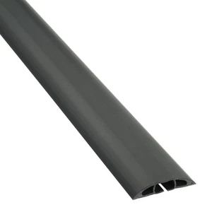 D-Line CC-1 Cable Protector, Floor Cord Channel, Wire Cover, Protect Cables & Pr - Photo 1/9