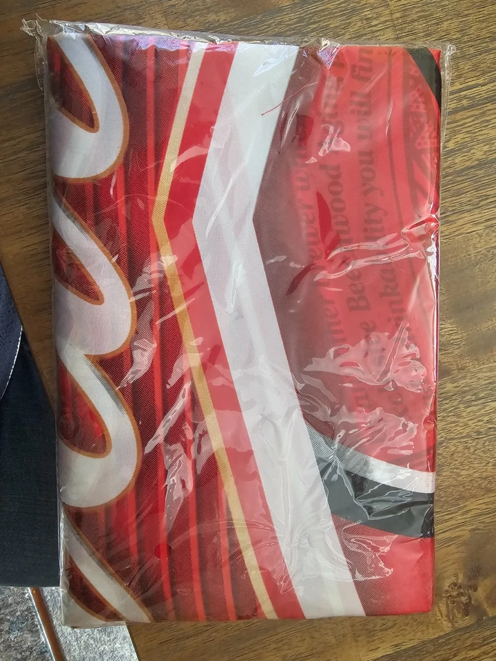 NASCAR Racing-Budweiser Rojo 2 Caras Banner Kevin Harvick #4 60"x35” Totalmente Nuevo  Foto 1 de 4