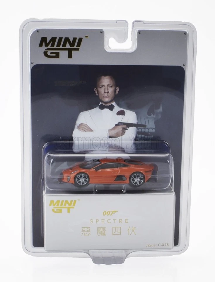 1/64 MINI-GT - JAGUAR - C-X75 2015 - 007 JAMES BOND - SPECTRE - MGT00903-007TC - Immagine 1 di 1
