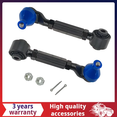 Pair Adjustable Rear Control Arms Alignment Camber Kit For Honda Odyssey 2005-17 Foto 1 de 4