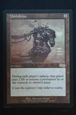 Magic The Gathering MTG UMBILICUS Urza's Saga LP Lightly Played - Image 1 of 2