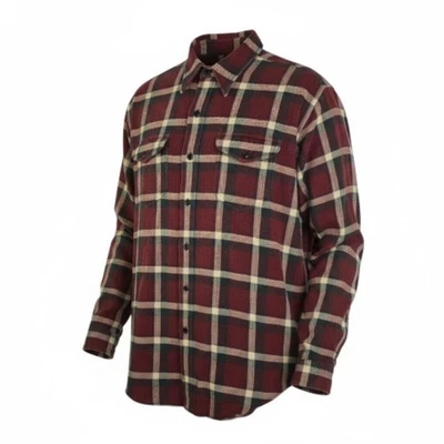 Camisa RRL Ralph Lauren Para Hombres Grande Doble RL Franela a Cuadros Abotonada Manga Larga Foto 1 de 4