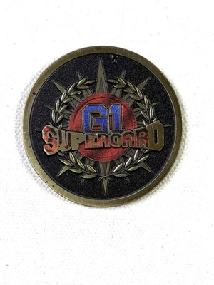 ROH Nuevo Japón G1 Supercard Coleccionistas Moneda Madison Square Garden Lucha Libre Profesional Foto 1 de 4