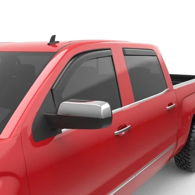 EGR Window Vent Visors In-Channel 4pc Set for 2014-18 Silverado Sierra Crew Cab - Image 1 of 4