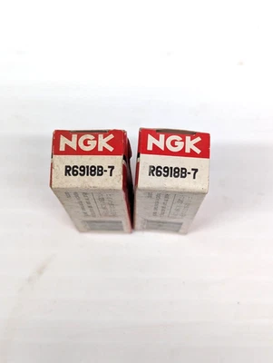 Racing NGK Spark Plug R6918B-7 (Comes in pack of 2) - Image 1 of 2