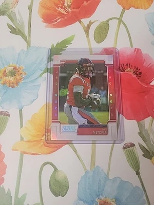 2019 Panini Score D.K. Metcalf Red Zone Foil /20 (RC) - Image 1 of 2