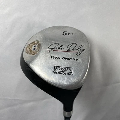 Club de Golf John Daly Driver 230cc 5 Madera Derecha Medio Firme Flex Grafito Foto 1 de 4