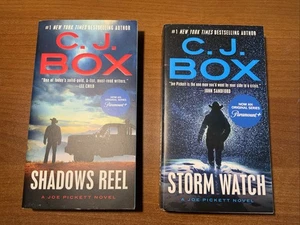 C.J. Box Paperback Books NEW - “Shadows Reel” & “Storm Watch” - Picture 1 of 1