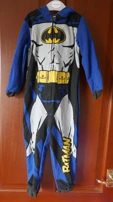 Batman™ @ George Hooded All-in-one, Age 4-5 years, Blue — 第 1/3 张图片