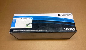 Genuine Lexmark 82K6XC0 Extra High Cyan Yield Toner - 22K pages for CX860 CX820 - Picture 1 of 3