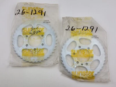 (Lote de 2) Piñón trasero Sunstar S-44200R tratado térmicamente para Suzuki Foto 1 de 3