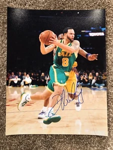 Deron Williams Signed 11x14 Photo Auto Coa  - Picture 1 of 3