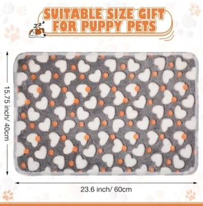 3 Pack Cat and Dog Blanket Soft & Warm Fleece Flannel Pet Blanket, Great Pet ... - Picture 1 of 4