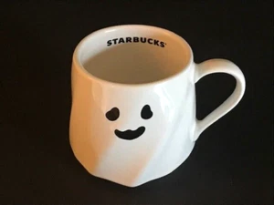 2024 Starbucks Mug Ceramic European Exclusive Halloween Ghost 12oz - New - Picture 1 of 4