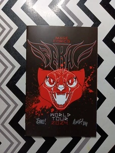 Feral World Tour 2024 SIGNED BY TONE RODRIGUEZ TONY FLEECS issue 5 Variant Cover - Picture 1 of 11
