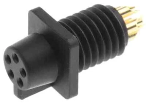 Binder SUBMINIATURE CONNECTOR 3A 60V 5-Contacts Plug, Female 09-9792-30-05 - Picture 1 of 2