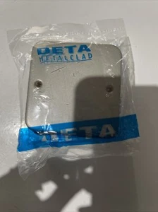 Deta metal clad 1gang blank plate with back box - Picture 1 of 4