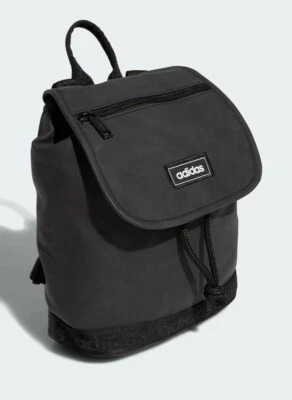 adidas Suede II Mini Backpack, Black, One Size ,Travel/Sport/School Bag - Image 1 of 4