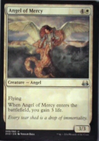 Angel of Mercy - Duel Decks: Anthology: #9, Magic: The Gathering Nm R240 - Image 1 of 1