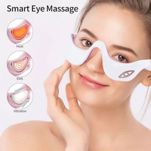 Masajeador de ojos 3D con terapia de luz roja para ojeras bolsas de ojos e hinchazón - Imagen 1 de 12