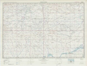 Russische Sowjetische Militär Topographische Karte - CIUDAD BOLIVAR (Venezuela), 1964, ADG - Bild 1 von 6