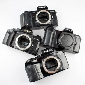 Minolta Maxxum Lot of 4 Models - 7xi / 7000 / 7000i / 9000 - Parts or Repair - Picture 1 of 4