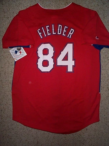 ($50) Texas Rangers PRINCE FIELDER mlb Baseball Jersey YOUTH KIDS BOYS (L-LARGE) Cover