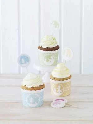Cupcake Muffinform Förmchen Backform Baking Cups Vintage Birkmann Memories Ø 7cm - Bild 1 von 4