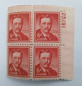 U.S - #1039 - PLATE BLOCK OF 4 STAMPS - MNH - Picture 1 of 2