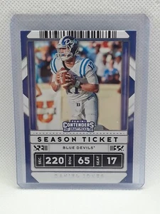 Daniel Jones 2020 Contenders Draft Picks - #23 - Duke Blue Devils - Picture 1 of 2
