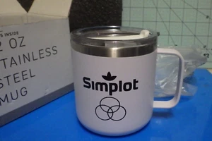 Camper 12oz stainless steel superior insulation mug lid powder coated Simplot - Picture 1 of 6