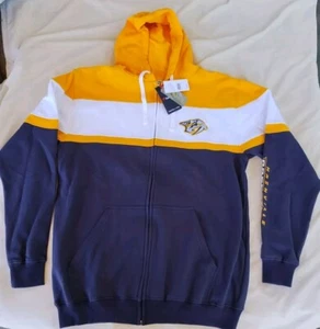 Fanatics Nashville Predators Mens Full Zip Hoodie Size XL Tall NWT See Descript - Picture 1 of 3