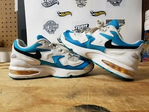 Nike Air Max2 Light Athletic Shoes Size 4Y Style CJ4027 102 - Picture 1 of 9