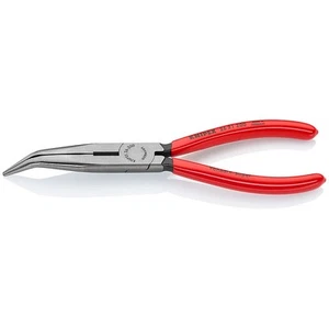 Knipex 200mm Bent Snipe Nose Pliers with Side Cutters 26 21 200 - Picture 1 of 2