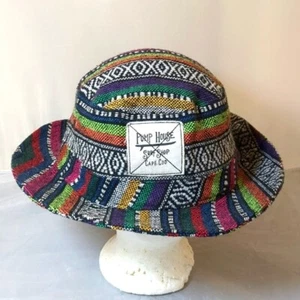 Pump House Surf Shop Cape Cod MA Bucket Hat 100% Cotton Multi Color Adult L/XL - Picture 1 of 7